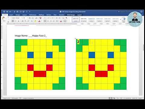 16 Colour Binary Image