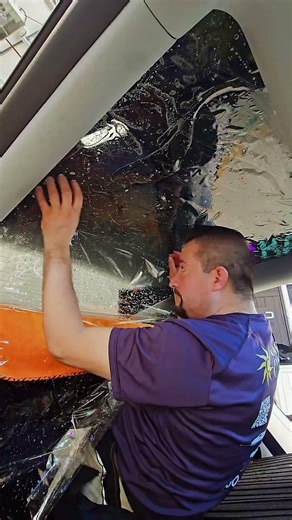 Tesla Model 3 Roof Tint Installation
