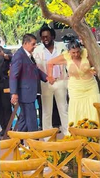 Zeca Pagodinho e a esposa entram como padrinhos no casamento de Xande de Pilares e Thay Pereira