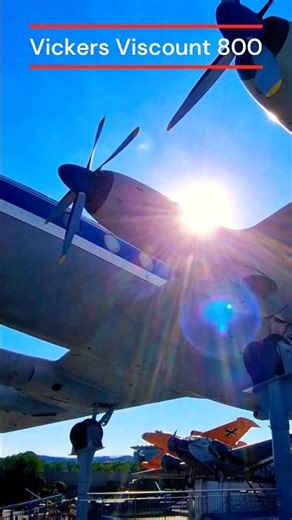 Vickers Viscount 800 | World's 1st Turbo-Prop!