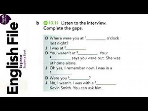 English File beginner 4th edition SB_10.11