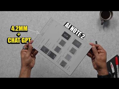 The Worlds Thinnest Tablet Has A Secret Weapon…But There's A Catch | IFLYTEK AINOTE 2