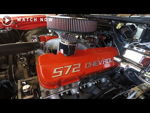"Revving Up the Beast: 572 c.i. Cold Start on a Stunning Chevelle SS"