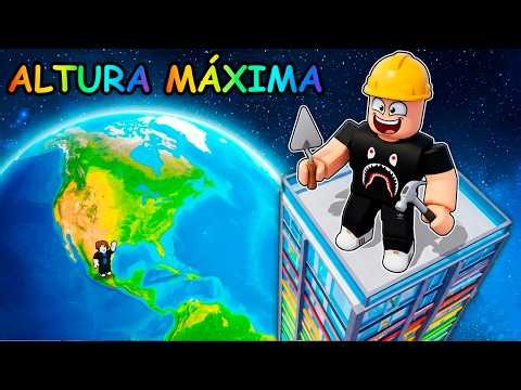 I BUILT THE BIGGEST SKYSCRAPER IN ROBLOX! 🏢 Build a skyscraper
