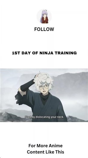 1st Day Of Ninja Training #anime #jigokuraku #hellparadise