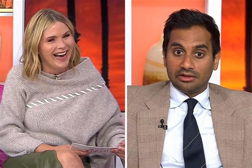 Aziz Ansari complains he looks "terrible" on 'Today': "I've been up for 20 hours yapping about this movie"