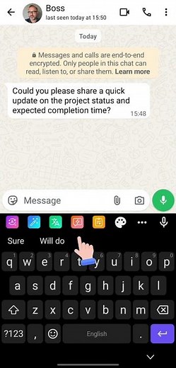 Smart AI Quick Replies in Seconds 🚀 | ImproveType Keyboard Tutorial #shorts #chatgpt #aitools