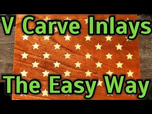 Advanced V Carve Inlay Tutorial