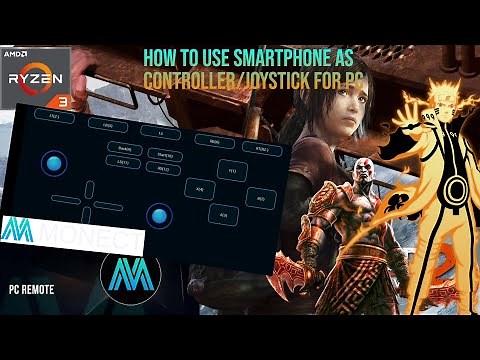 How to use android phone as controller/Joystick for PC