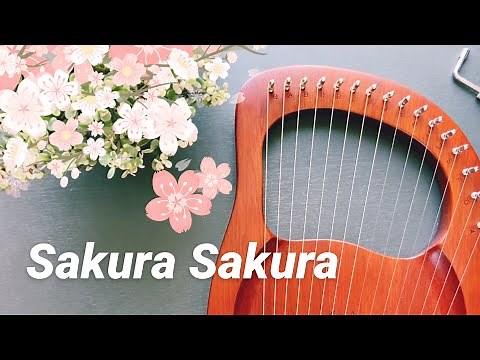 Sakura - Japanese Folk Song | LYRE Harp Cover & Tutorial
