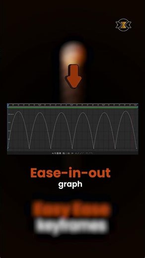 Graph Editor Trick | After Effects | #aeshorts #adobeaftereffects #aetricks