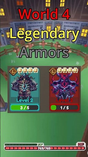 Legendary World 4 Armor Showcase #pixelblade #roblox #infer #games #inferthe1 #rpg #showcase