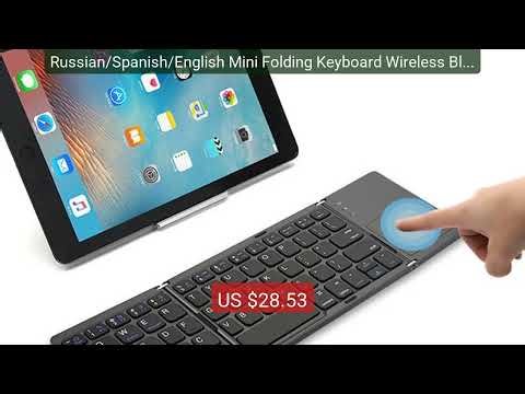 Russian/Spanish/English Mini Folding Keyboard Wireless Bluetoo... — Hot Deal 2026 | Limited Offer!