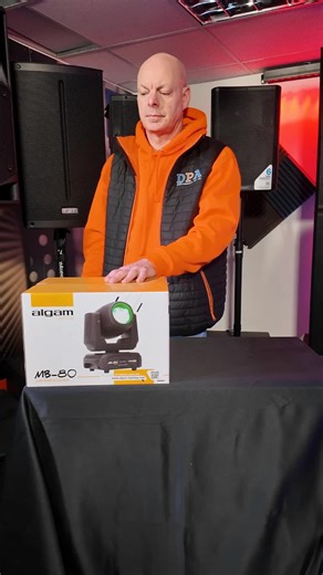 Turn up the energy ⚡️ Meet the Algam Lighting MB80 — a compact beast with an 80W LED beam that cuts through the room with razor-sharp power. 🔥 Explosive beams 🎨 8 bold colours 12 gobos 🔮 Dual rotating prisms (6 & 12 facets) 🎶 Auto, sound-active & DMX control 🌀 Ultra-smooth PAN 540° / TILT 230° 💡 Lightweight (only 3kg!) — perfect for mobile & fixed setups From clubs and DJs to stages and events, the MB80 delivers big-show visuals in a small package. Quiet, fast, and seriously impressive. #A