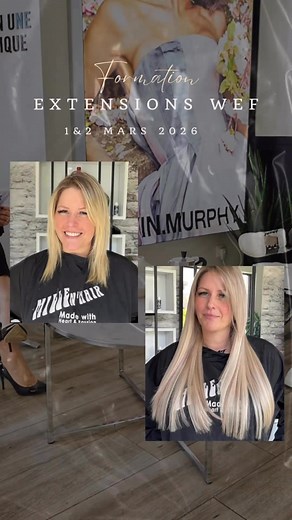 💥 NOUVELLE FORMATION EXCLUSIVE : EXTENSION WEFT 💥 1er & 2 mars – Immersion complète dans le monde des extensions Tu veux proposer un service haut de gamme, ultra demandé, qui fait exploser le chiffre d’affaires de ton salon ? 👉 La formation Extension WEFT est faite pour toi. Pendant 2 jours d’immersion complète, je t’emmène dans l’univers professionnel des extensions, du savoir technique à la mise en pratique réelle. ⸻ 🗓 Jour 1 – Dimanche 1er mars 💡 Matin : Théorie complète sur les extensio