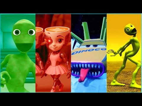 "Alien Night Fever - Disco Dancing Green ET"