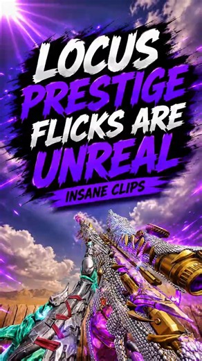 Locus Prestige Flicks Are Unreal #codmshorts #callofdutymobile
