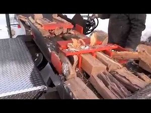 Dad's Wood Splitter: The first Tempest Trailered Unit built