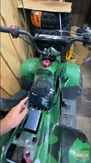 Tao Tao Coolster ATV Battery Hack