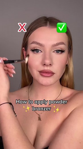 How to Apply Powder Bronzer for Contouring Tutorial