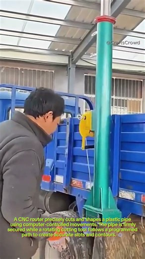 Heavy Duty Folding Boom Crane Installation #Construction