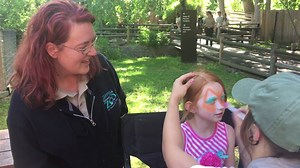 3.8K views · 67 reactions | One of the many fun things you can do at the zoo is face painting! We love having Jacana Parties at the zoo for this great activity. When you get your face painted half of the proceeds help maintain and improve the zoo! | Idaho Falls Zoo | Facebook