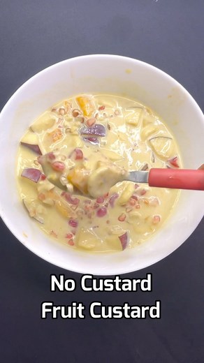 Follow👉 @coachdebsona for more such recipe Read First👇 Before any Doubt In this recipe milk is not essential for every one Some people are not ok with fruit and Cow Milk In that case if they wants they can use soya/almond milk/curd/yogurt And it is just a recipe video where I tried to make fruit custard without using custard Powder After making it if you store it in low temperature for 20-30min then it will taste better I used 200ml milk, 150gm banana, apple 100gm, mango 130gm, pomegranate 110