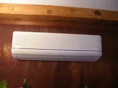 Senville 18000 completed professional install - inside unit