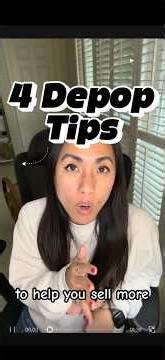Sell MORE on depop with these tips! #depop #depoptips