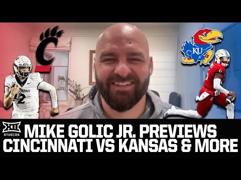 Mike Golic Jr. Previews Cincinnati vs. Kansas & More | Inside the 12 FULL INTERVIEW