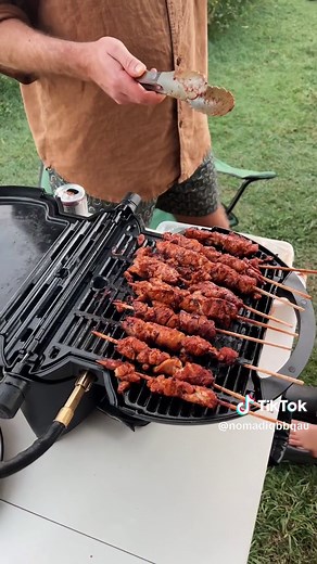 Compact and Portable BBQ for Van Life: Nomadiq BBQ | campcooker #bbq #grilling