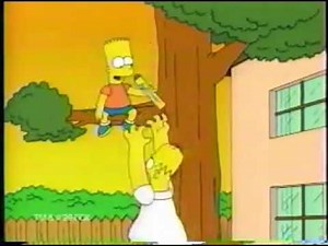 Butterfinger Commercial With The Simpson's