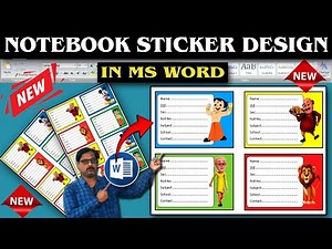 how to create stickers in ms word #mswordinhindi