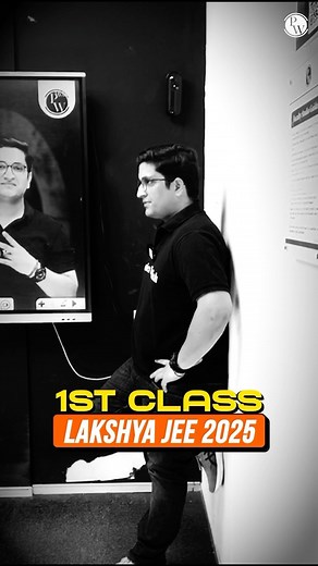 SACHIN JAKHAR on Instagram: "First class of Lakshya JEE 2025 - Behind the scenes #bts #studio #online #classes #réel #insta #sachinsir #sachinsirmaths #pw"