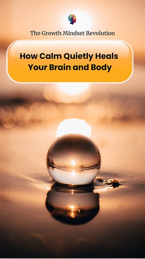 👇 read this 👇 Calm isn’t just a feeling, it’s a powerful healing force for your brain and body. Here’s why creating more calm moments changes everything. Calm isn’t about being passive, it’s active healing. When you give yourself moments of genuine calm, you rewire your brain for resilience, strengthen your body’s repair systems, and protect your long-term health. 5 More Powerful Effects of Calm: ➡️ It Balances Your Hormones. Calm lowers cortisol and boosts feel-good chemicals like serotonin a