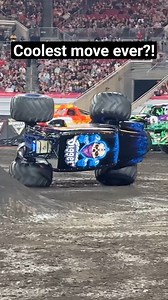 This might be our favorite Monster Jam move of 2025! Imagine that ride! Captured by @chaos2themax2.0 in Tampa | Offroad Xtreme