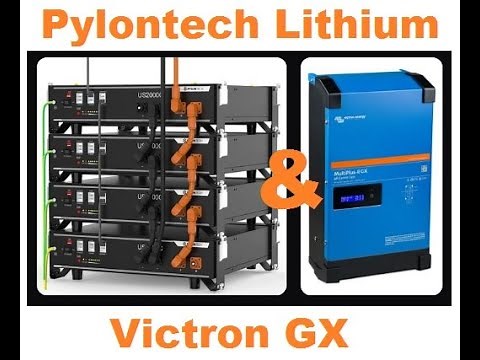 Victron GX et les batteries Pylontech Lithium (montage et mise en service technique) - la Watterie