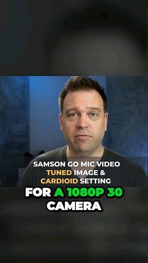 Samson Go Mic Video #remotework #microsoftteams #streaming #camera
