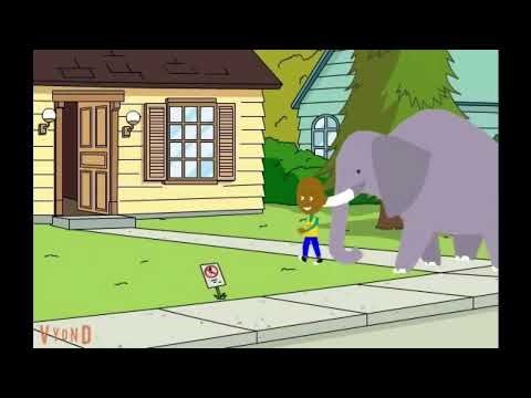 Go!Animate: Little Bill Takes An Elephant Home/Grounded