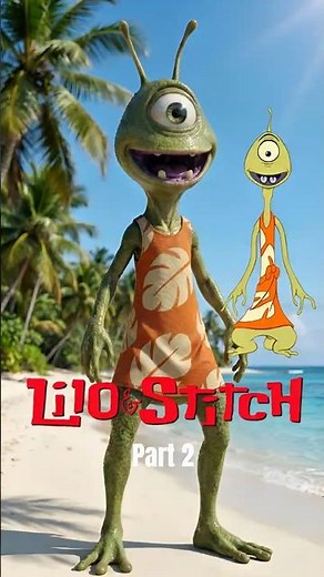 🏖️ Lilo & Stitch: Real Life Versions! 🌊 AI Transforms Them! 🔴 #ai #disney #liloandstich