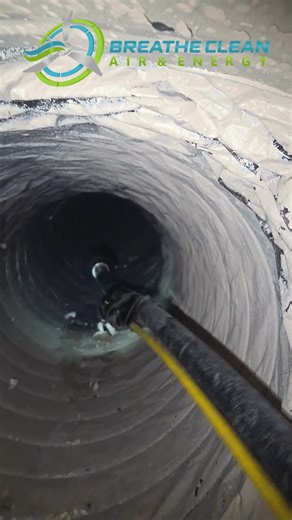 That steady brush rhythm? 🔊 That’s buildup breaking and airflow winning. #AirDuctCleaning #HVACCleaning #IndoorAirQuality #ASMRCleaning #VentCleaning