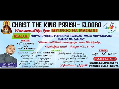 Eldoro Seminar on 22nd Nov 2025, Christ the King Catholic Church Eldoro Taveta