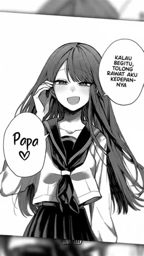 ANIMENNYA Berjudul : Okaeri, Papa (Welcome Home, Papa).#anime#anime_okaeri#animeshorts#animieeditz