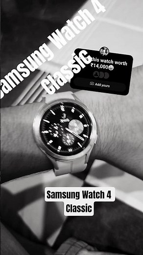 🔥 Samsung Watch 4 Classic at ₹14,000 — Still Worth It in 2025? 😳