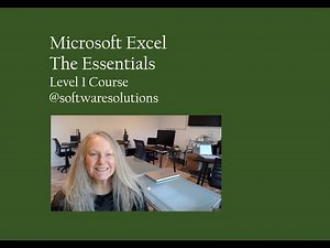 Microsoft Excel The Essentials Level 1 - Video 9 Filtering