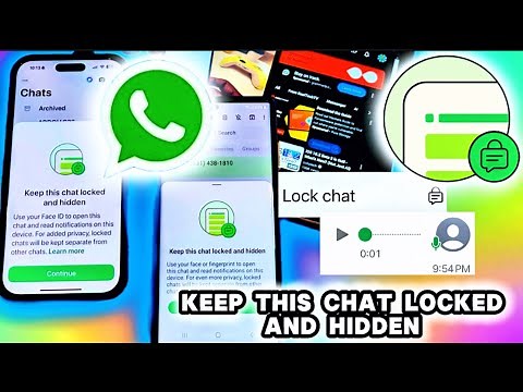 How to Lock WhatsApp Chats (New Secret Feature on iPhone & Android)