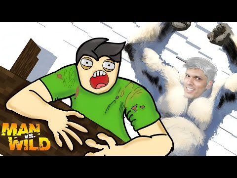 MAN VS WILD Parody ft ‪@beargrylls‬ ‪@Mythpat‬