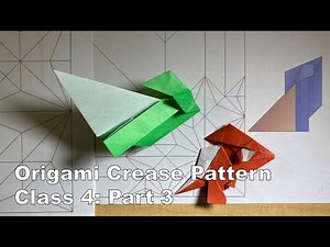 Origami Crease Pattern Class 4 (Part 3)