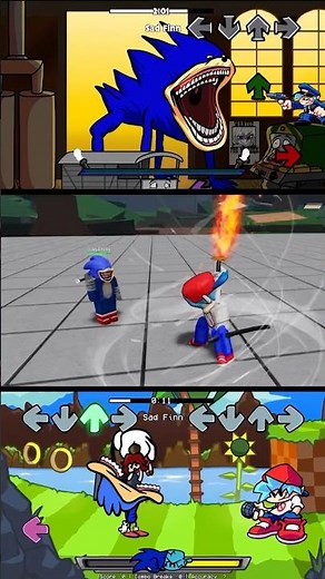 FNF Shin Sonic Tapes ALL Phrases Vs Roblox - Friday Night Funkin #fnf #sonic #animation #roblox