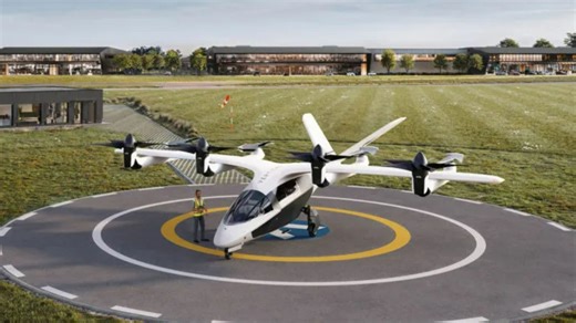 UK's first flying taxi AIRPORT -with air-born cab that cuts 90-min trips to 15